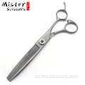 Black Titanium Pet Scissors Professioneller Haustierhund